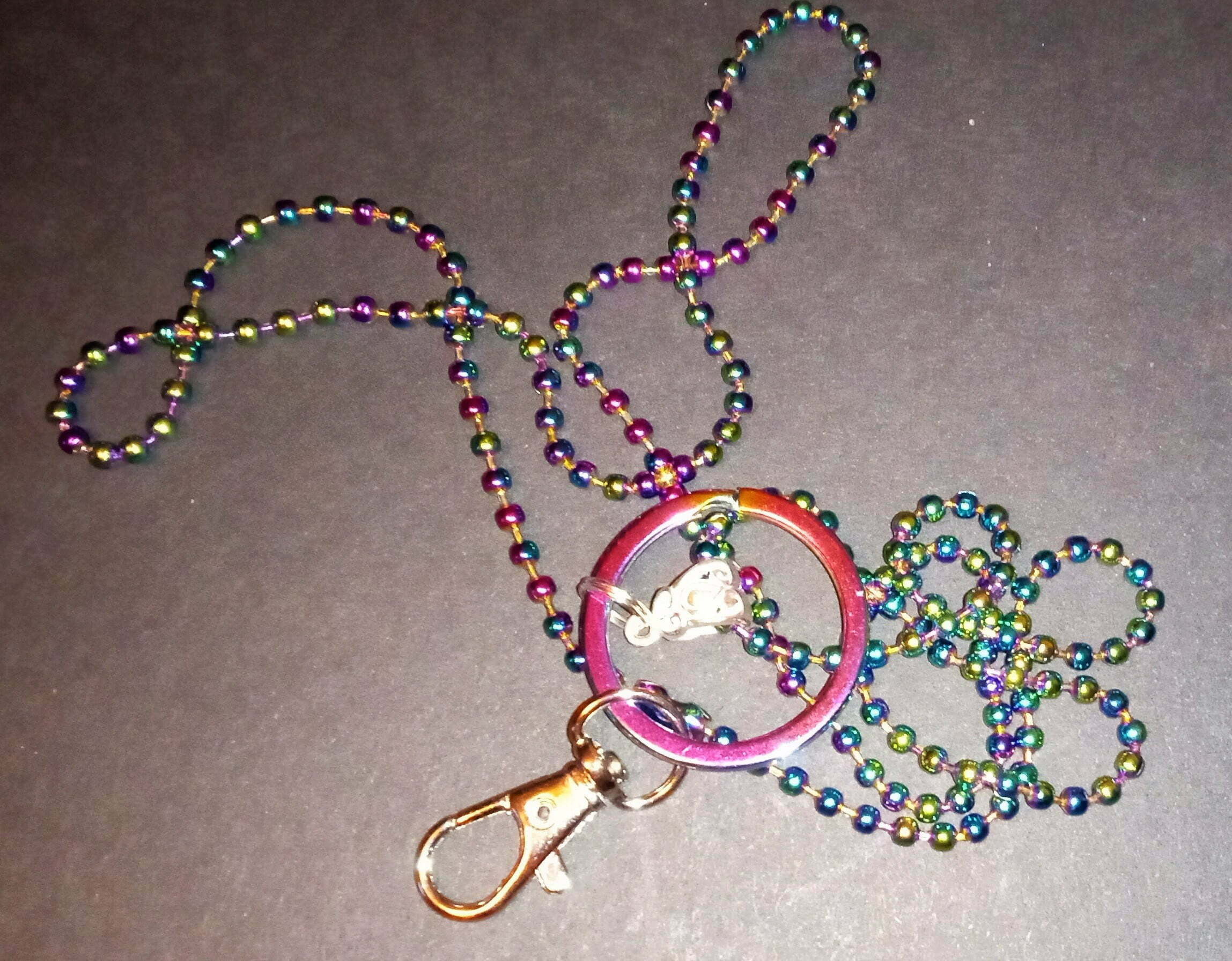 Rainbow ring, rainbow chain